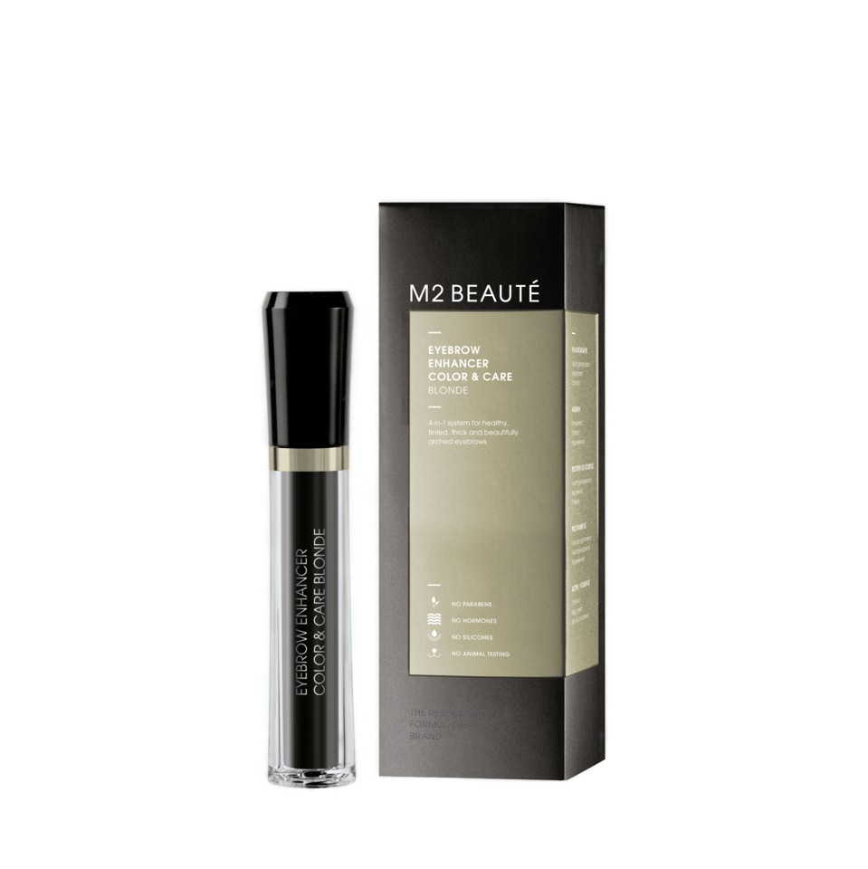 M2 Beauté - Color & Care Eyebrow Enhancer - Blonde - 6 ml