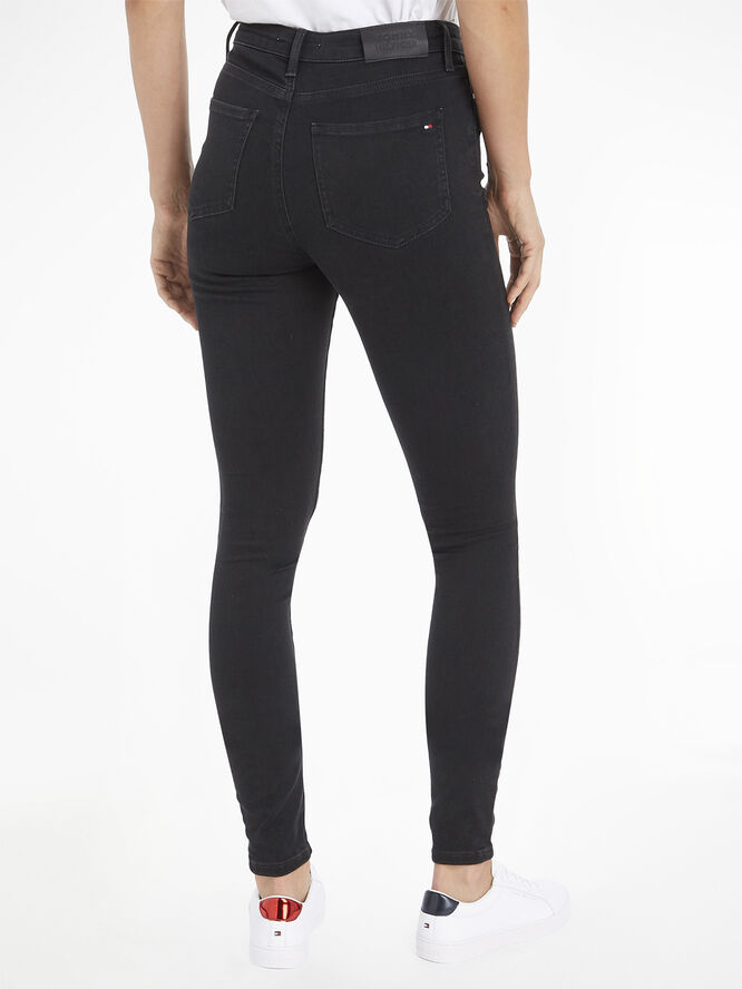 Tommy Hilfiger TH FLEX HARLEM U SKINNY HW BLACK Black