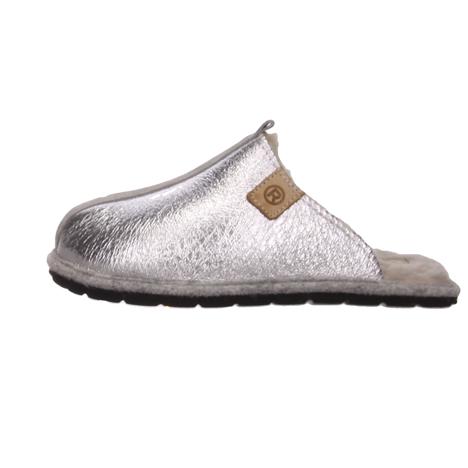 Rohde Pantoffeln silber gold/silber/bronce