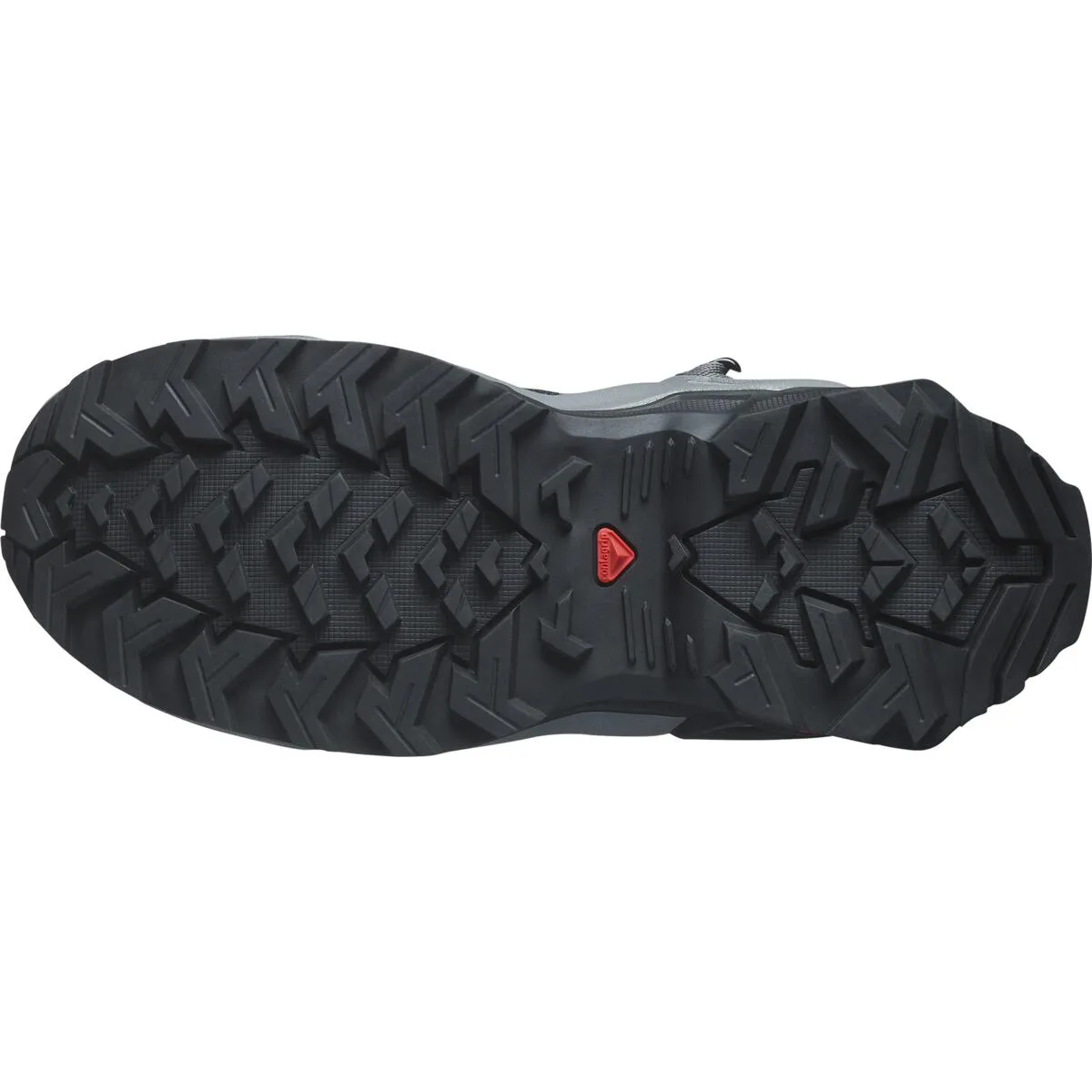 Salomon X Raise Mid Gore-Tex Black / Quiet Shade / Dragon Fire
