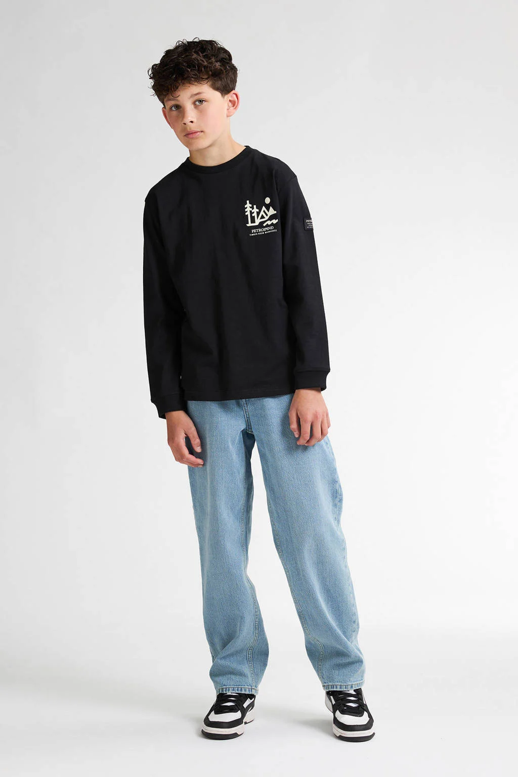 Petrol Industries longsleeve zwart