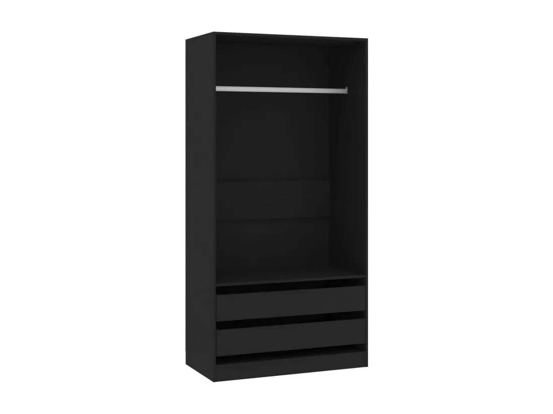 Garde-robe Noir 100x50x200