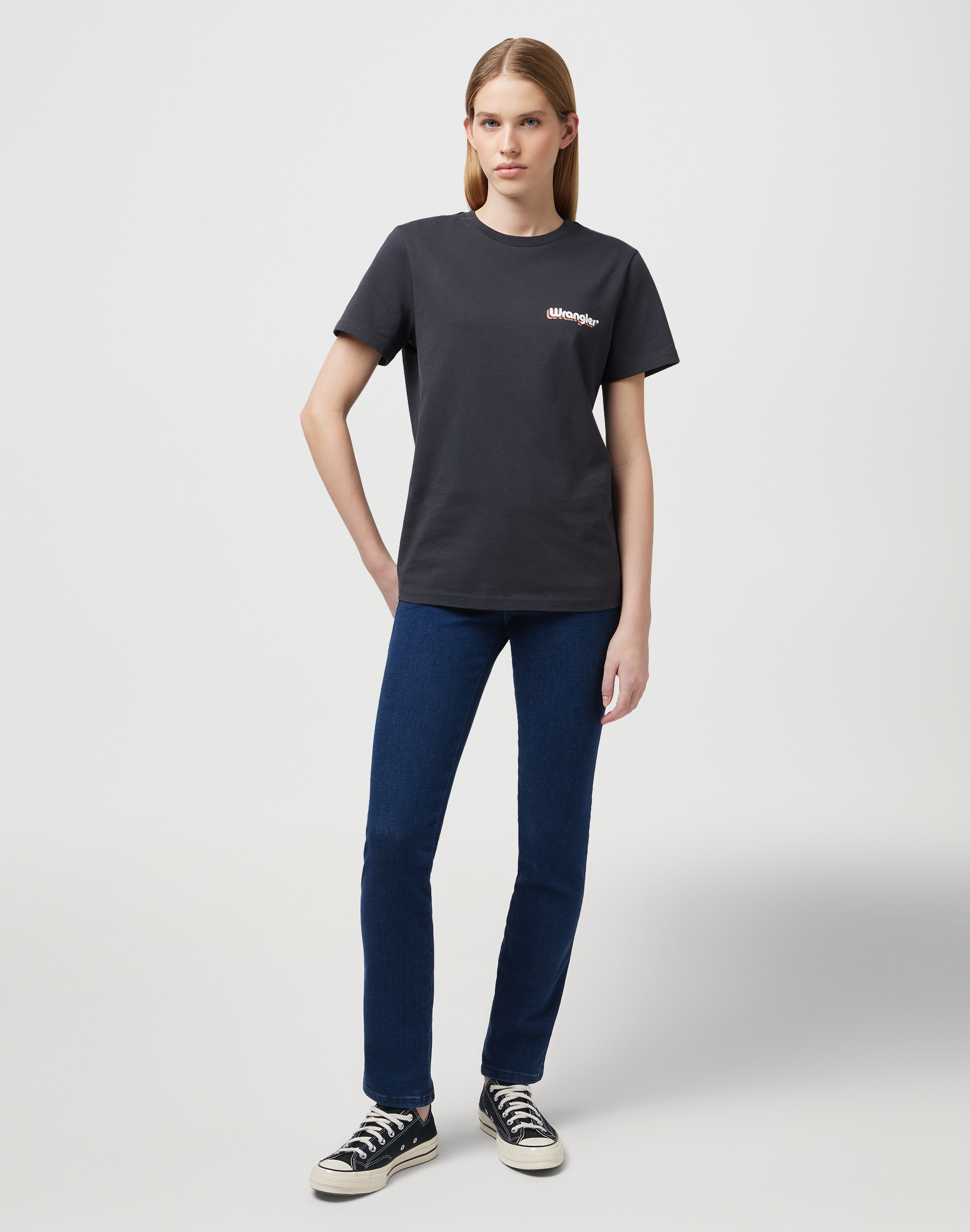 Wrangler 5-Pocket-Jeans , mit kontrastfarbenen Nähten