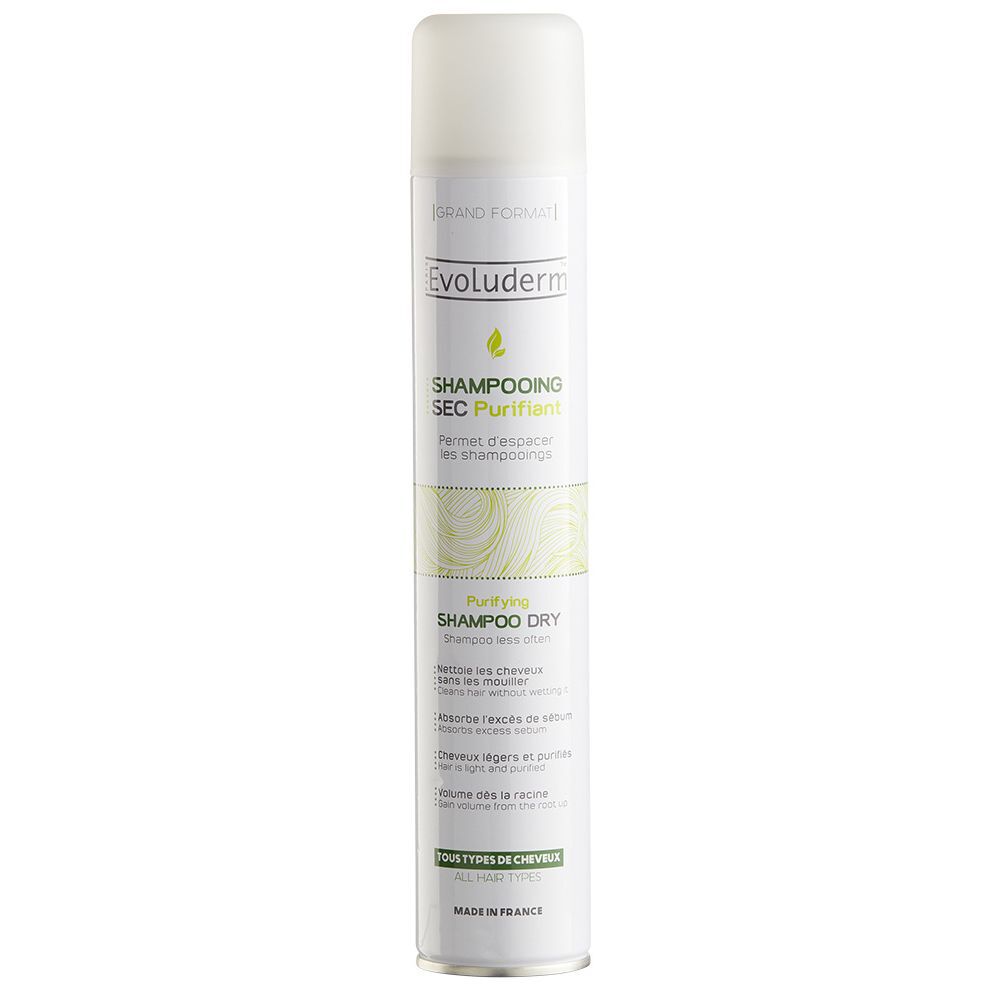Shampoing sec Evoluderm 400 ml