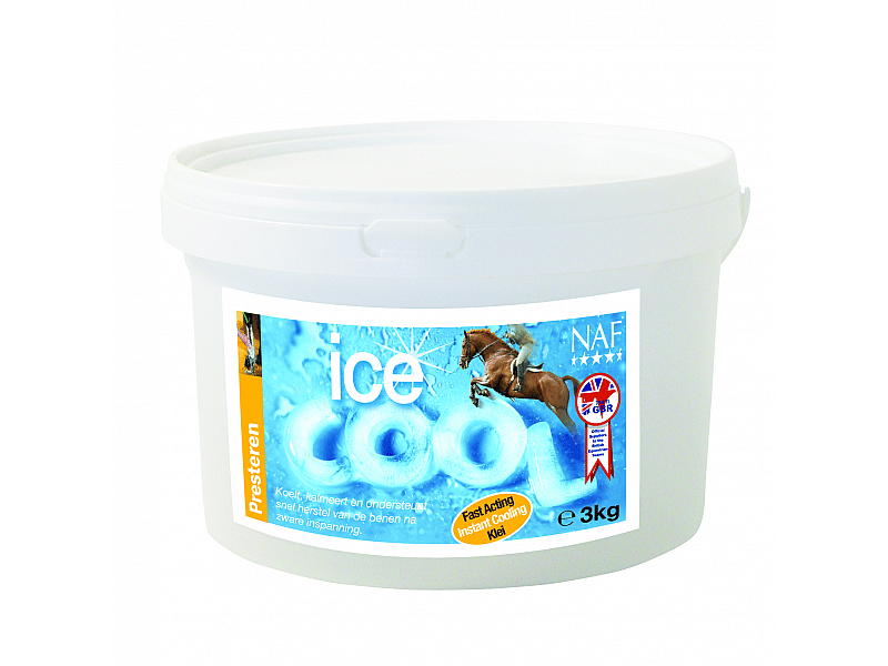 NAF Ice Cool – Verkoelende klei voor herstel van spieren en benen bij paarden