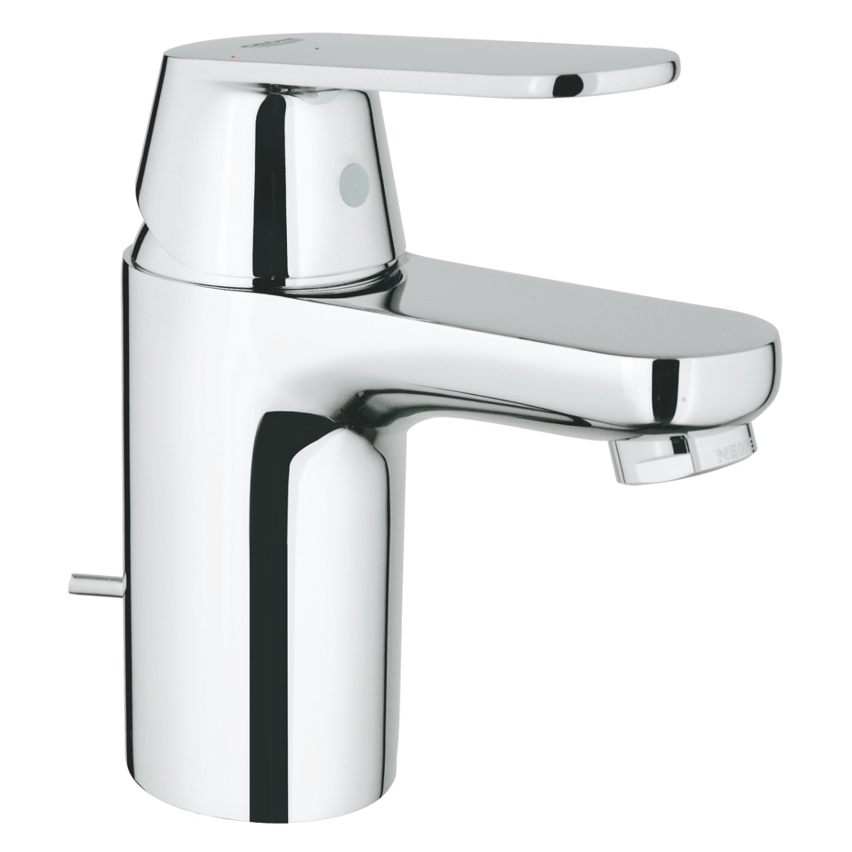 Grohe Eurosmart Cosmopolitan 1-gats wastafelkraan met waste chroom