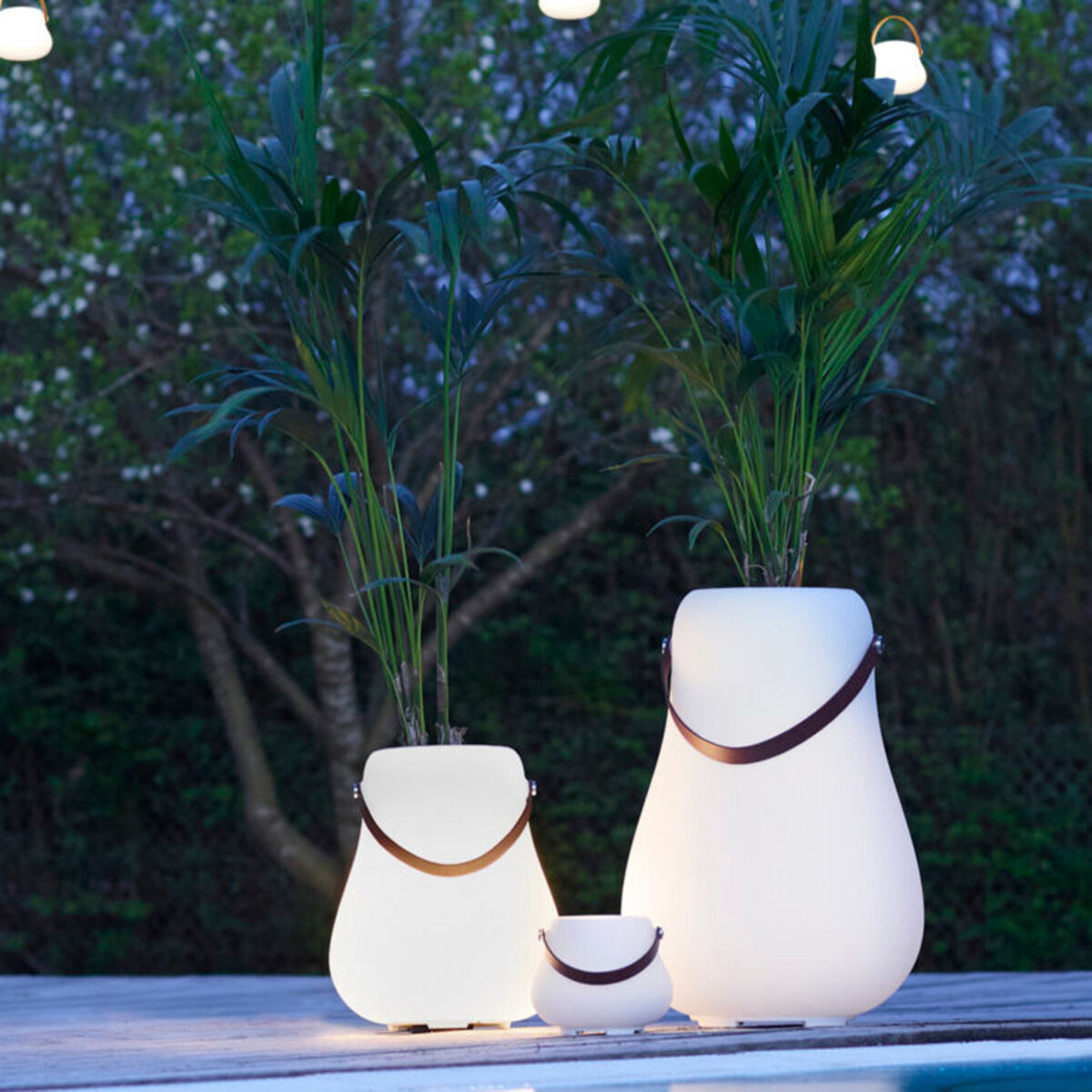 Blomsterpotte XL Light & Speaker