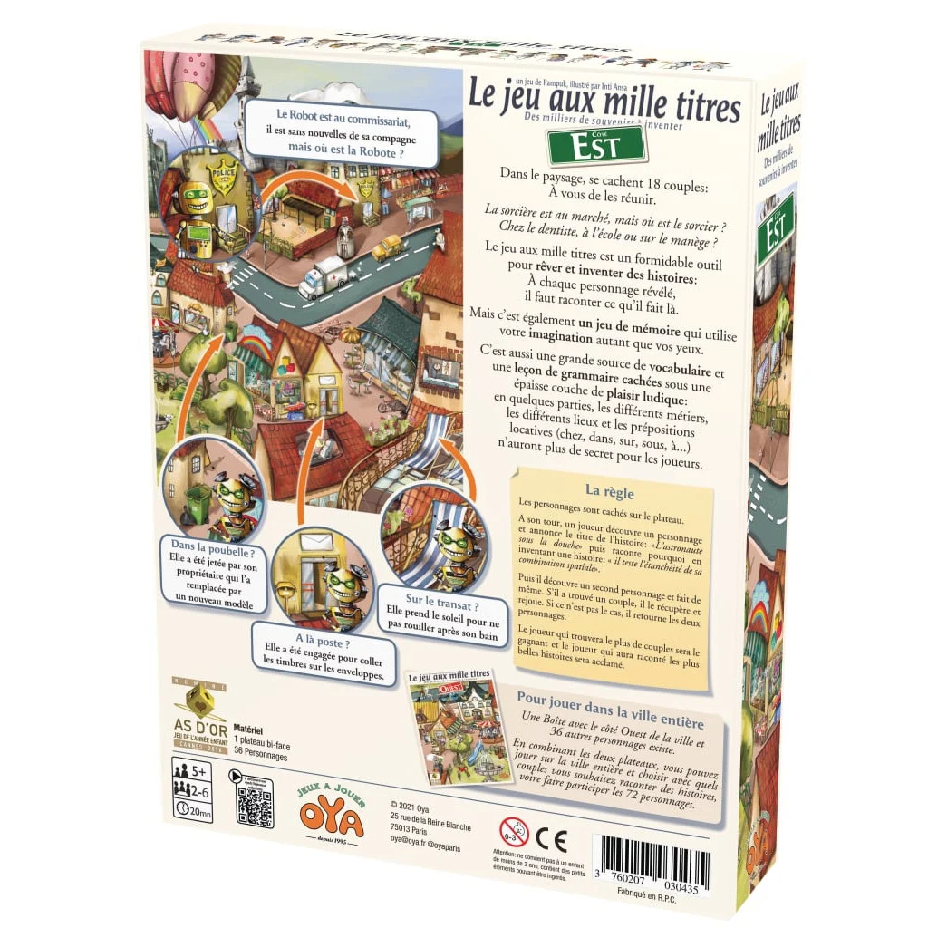 Le Jeu au Mille Titres - Est