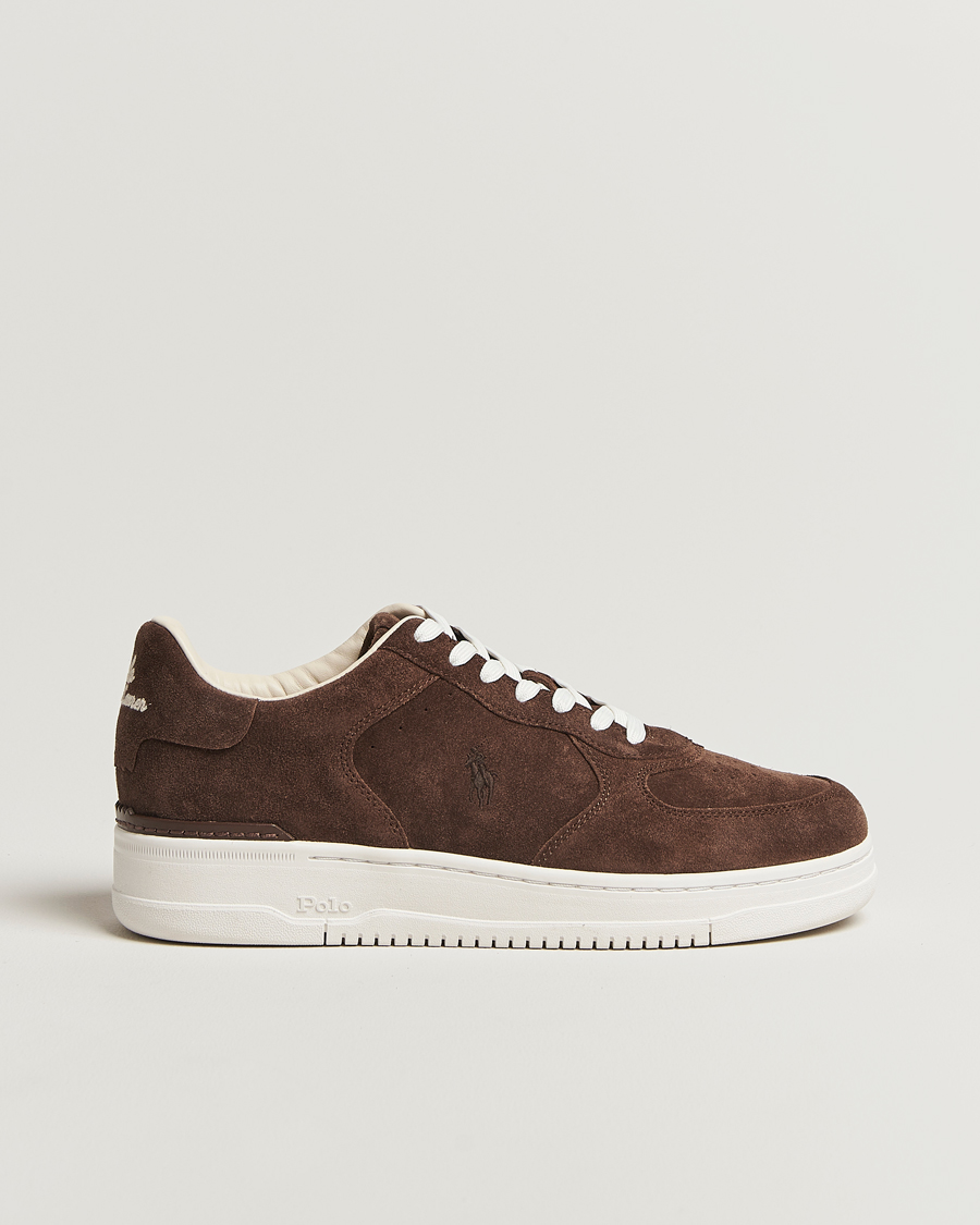 Polo Ralph Lauren Masters Court Sneakers Chocolate Brown