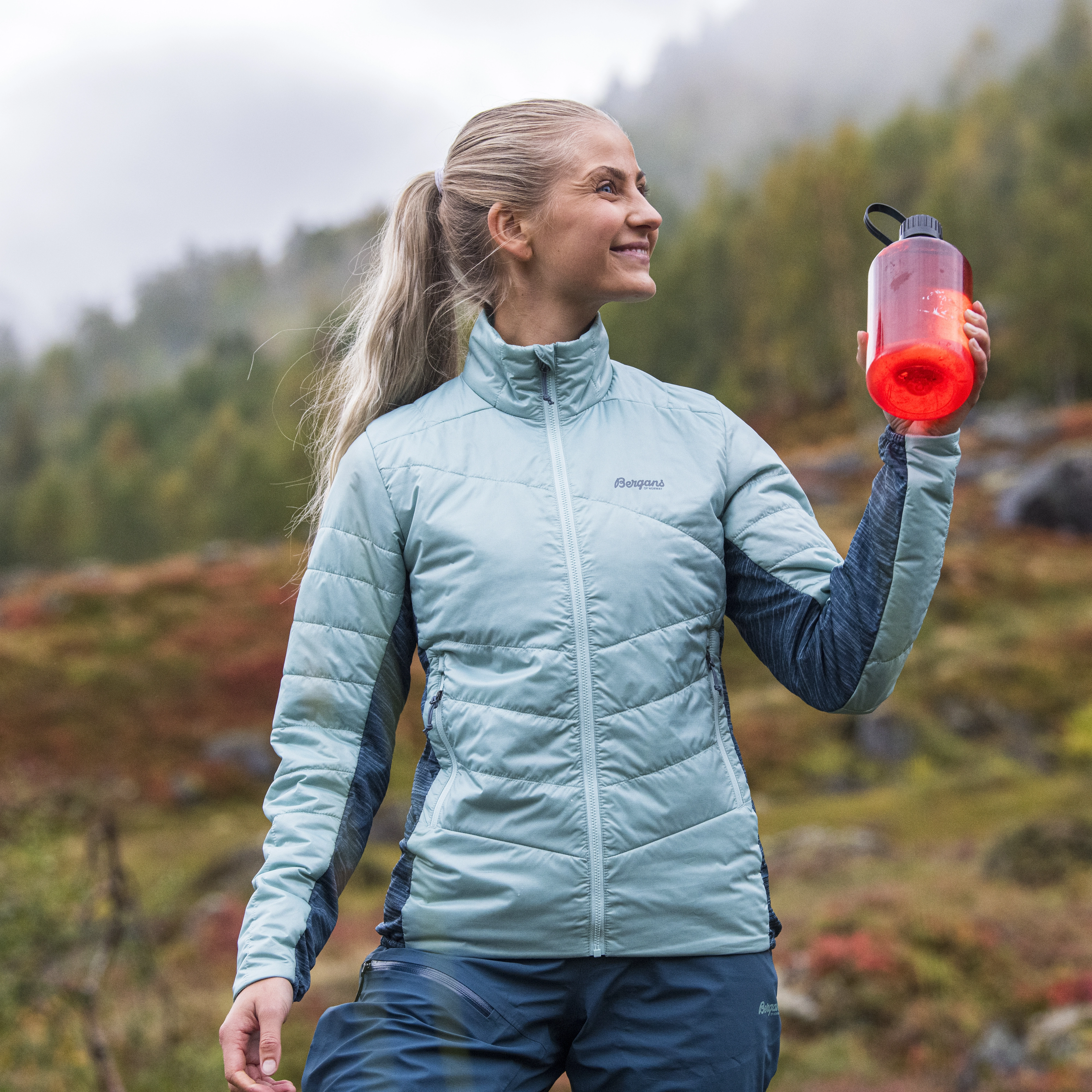 Rabot V2 Insulated Hybrid W Jacket Misty Forest
