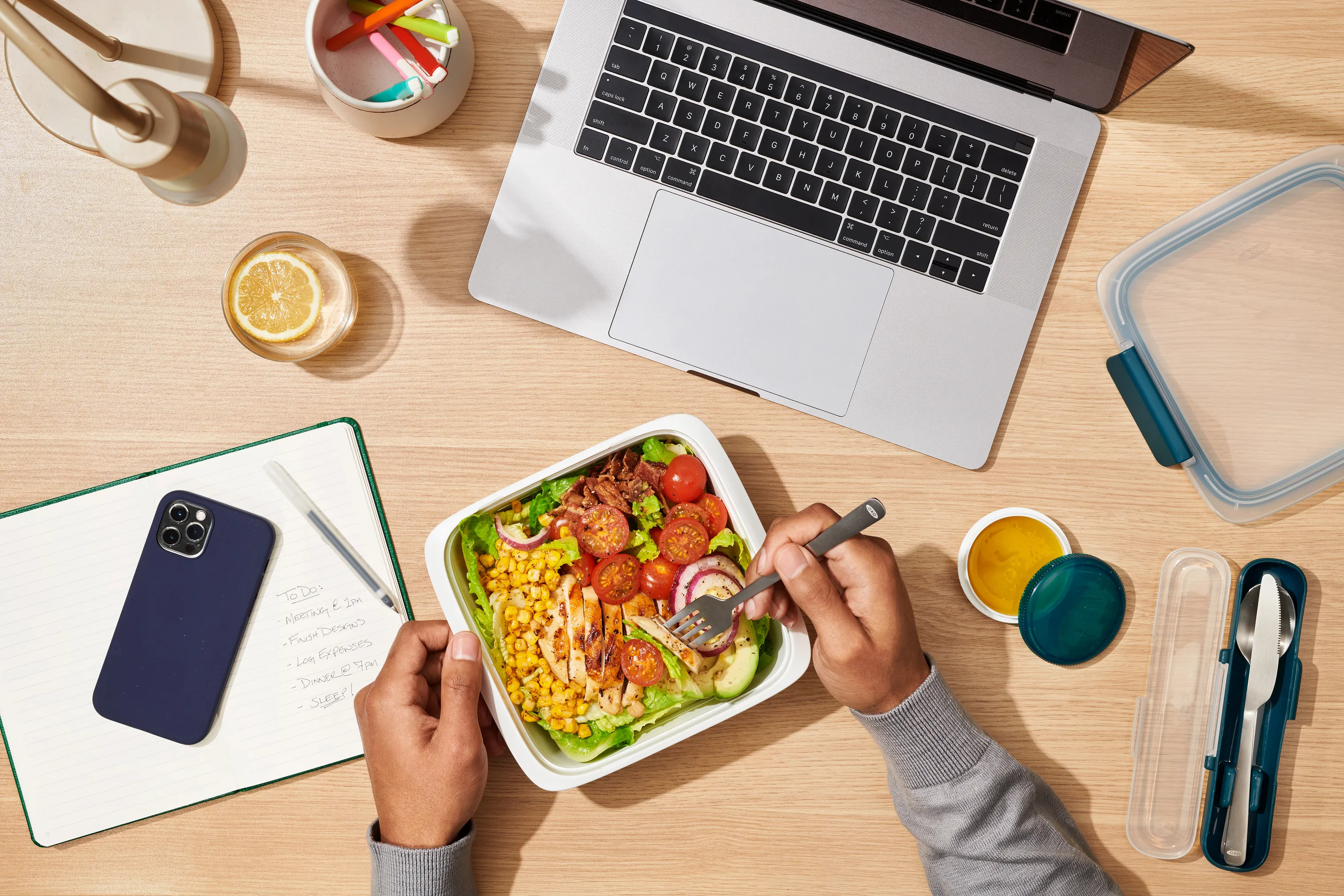 OXO Prep & Go Salatbeholder