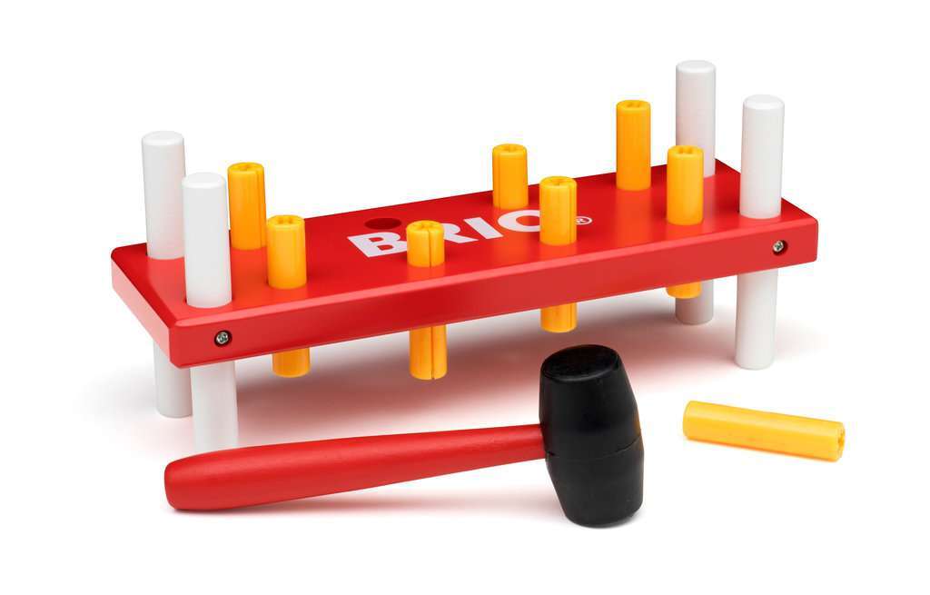 BRIO Spiel Rote Klopfbank