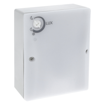 Q-Link Opbouw Schemerschakelaar Spatwaterdicht Grijs IP54