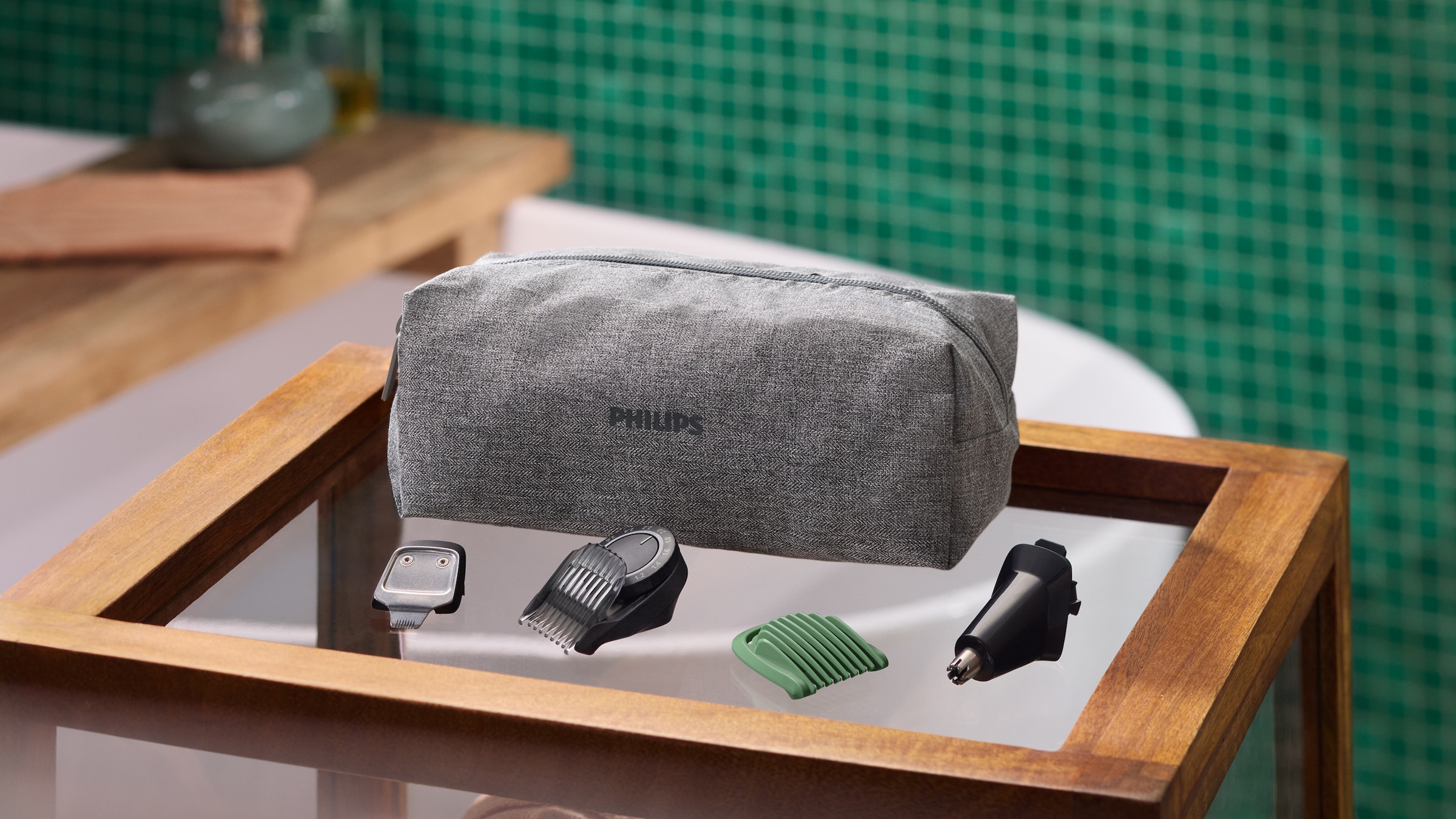 Philips Multifunktionstrimmer »Series 7000 MG7941/15« 17 Aufsätze 17-in-1-Trimmer für Gesicht, Körper und Kopfhaare