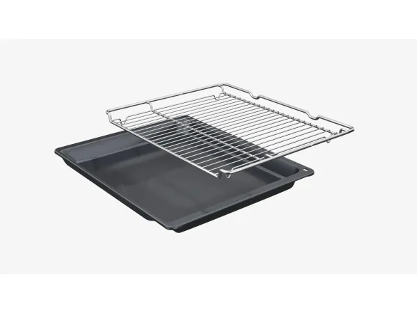 Bosch Serie | 8 CMG7241W1 - Kombinationsovn - til indbygning - Wi-Fi - niche - bredde: 56 cm - dybde: 55 cm - højde: 45 cm - med selv-rengøring - hvid