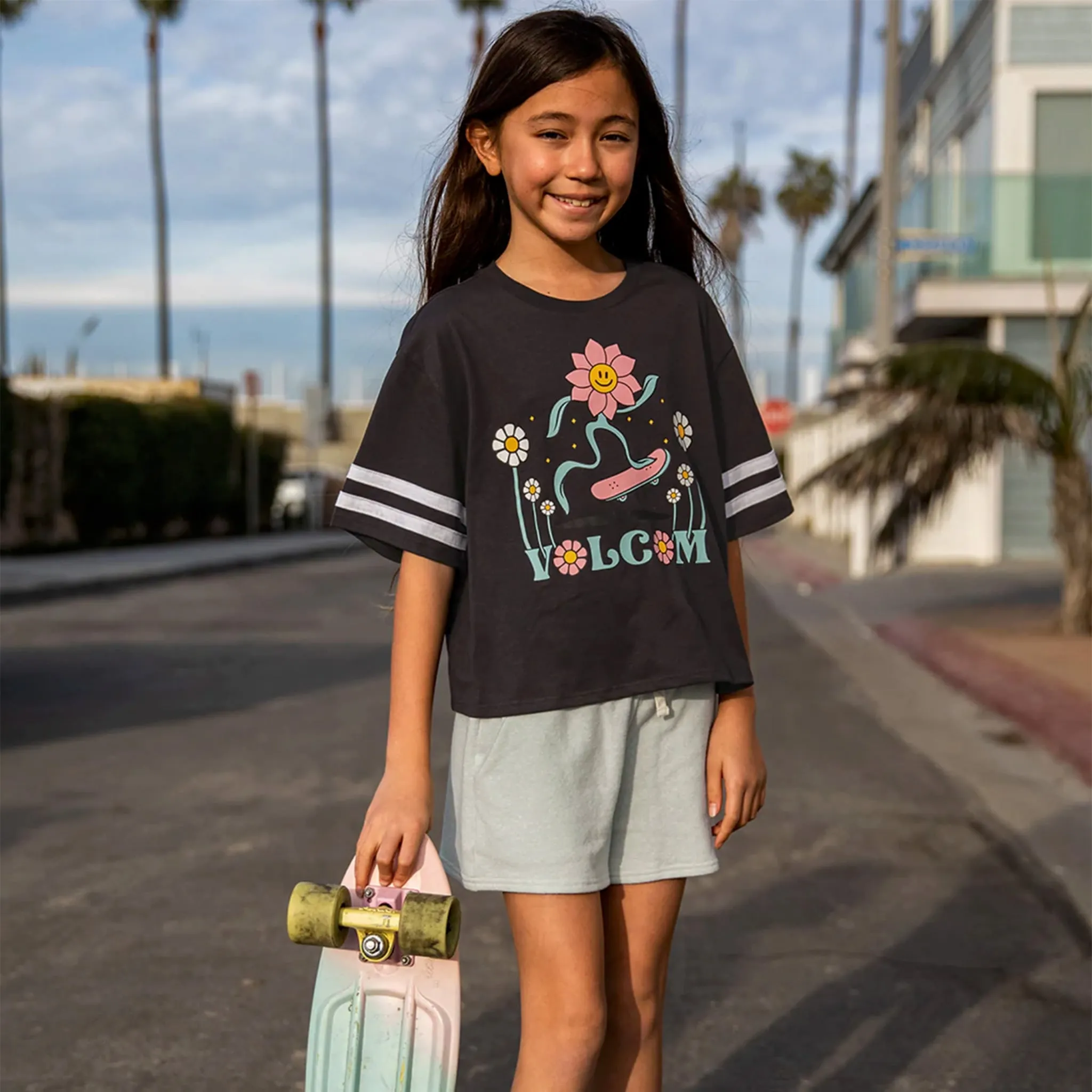 Volcom T-shirt Truly Stocked 7-16ans