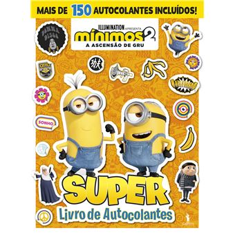Mínimos 2 - A Ascensão de Gru - Super Livro de Autocolantes de Universal