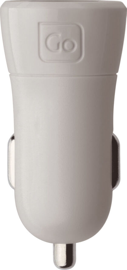 Go Travel In-Car USB-A & USB-C Charger   4. 8A White