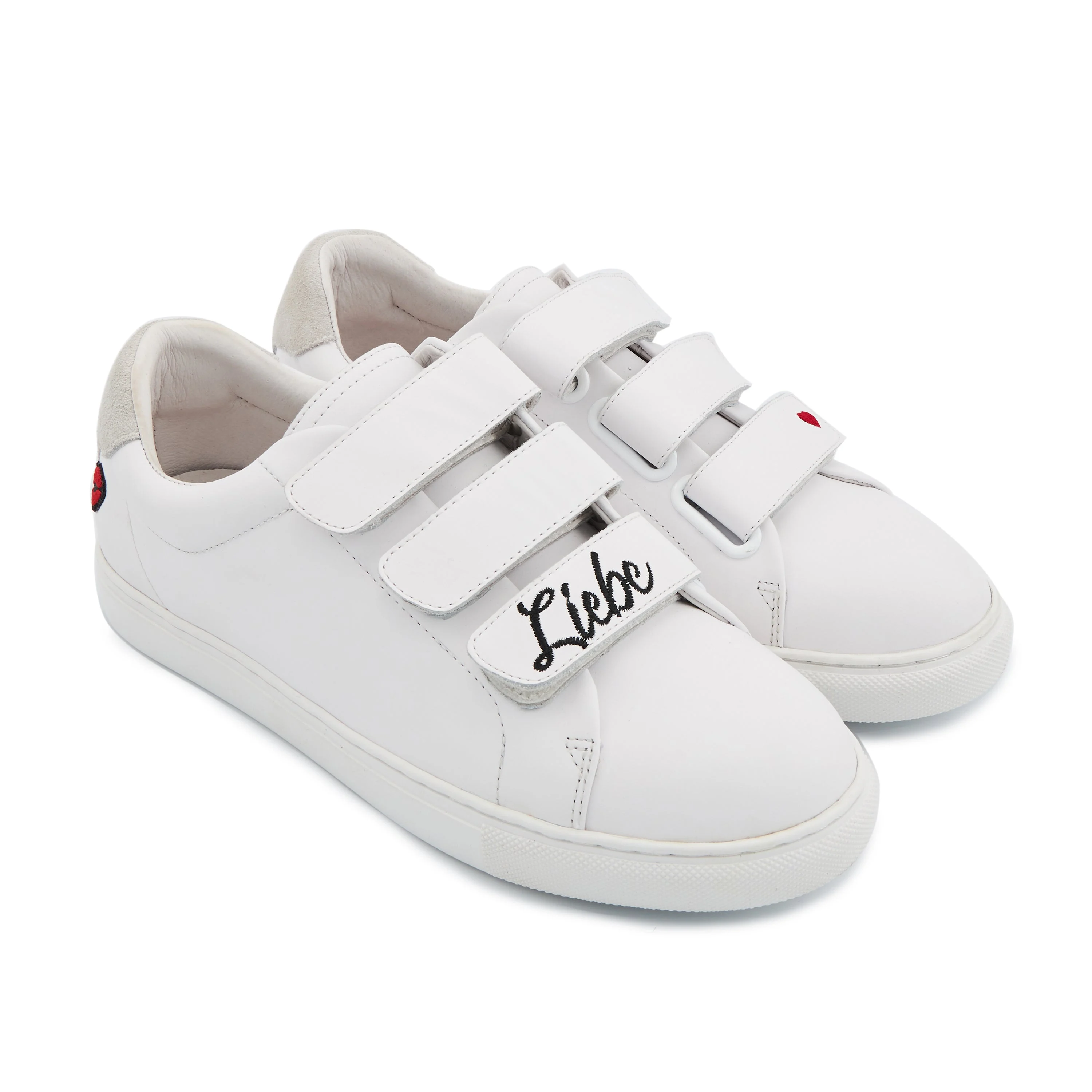 EDITH LIEBE - Sneakers en cuir | Blanc