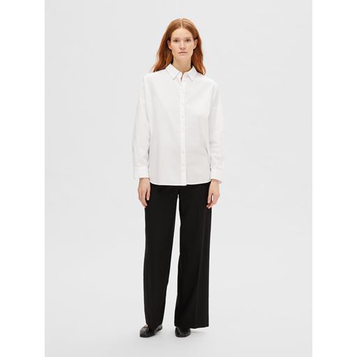 Selected Femme Dina-Sanni Skjorte, Bright White, 42