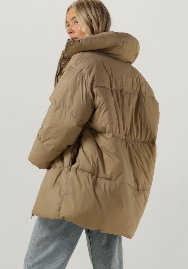 MSCH COPENHAGEN beige msch copenhagen gewatteerde jas mschdiona jacket