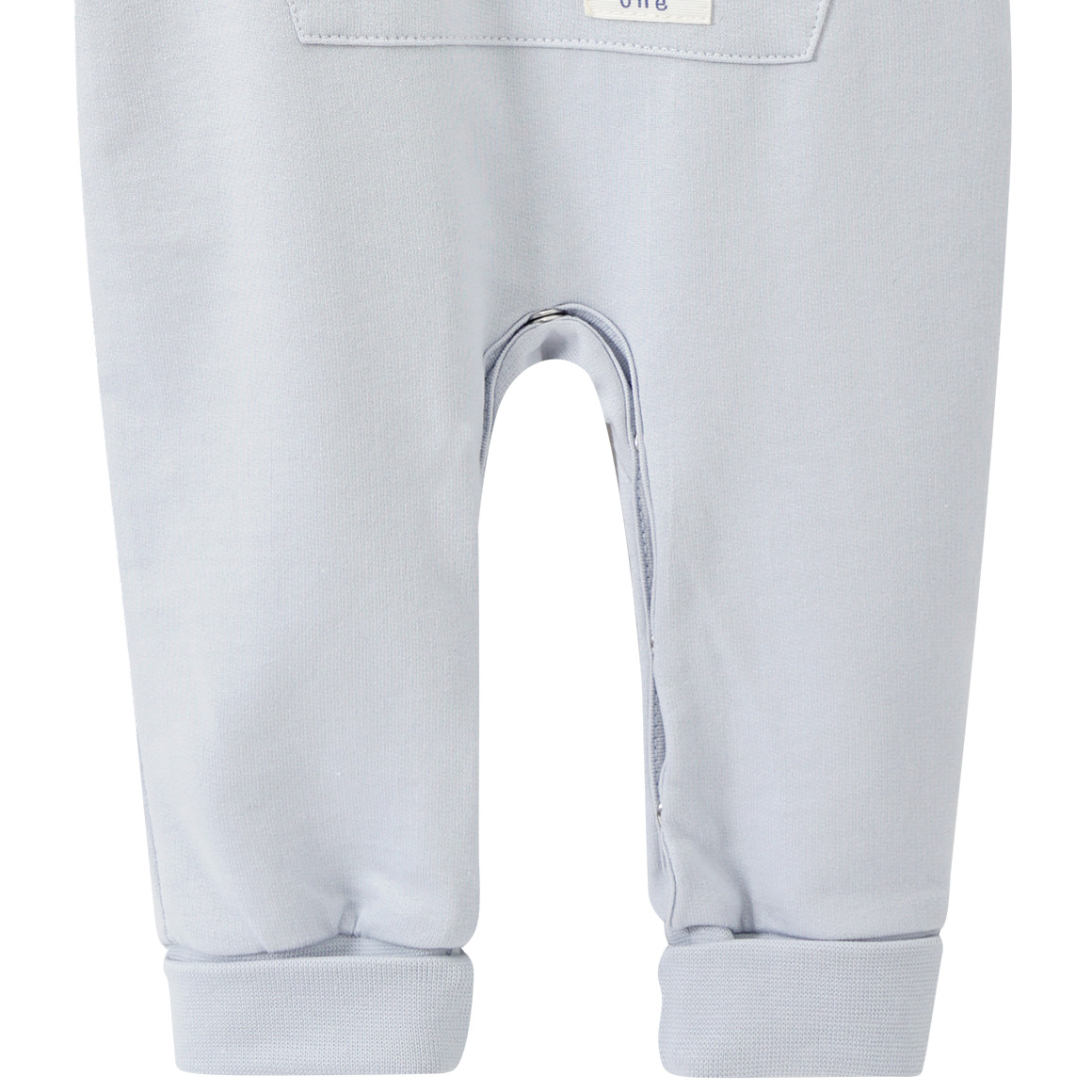 Topomini Pure Collection Newborn Strampler und Langarmshirt Born 2025 hellblau / weiss