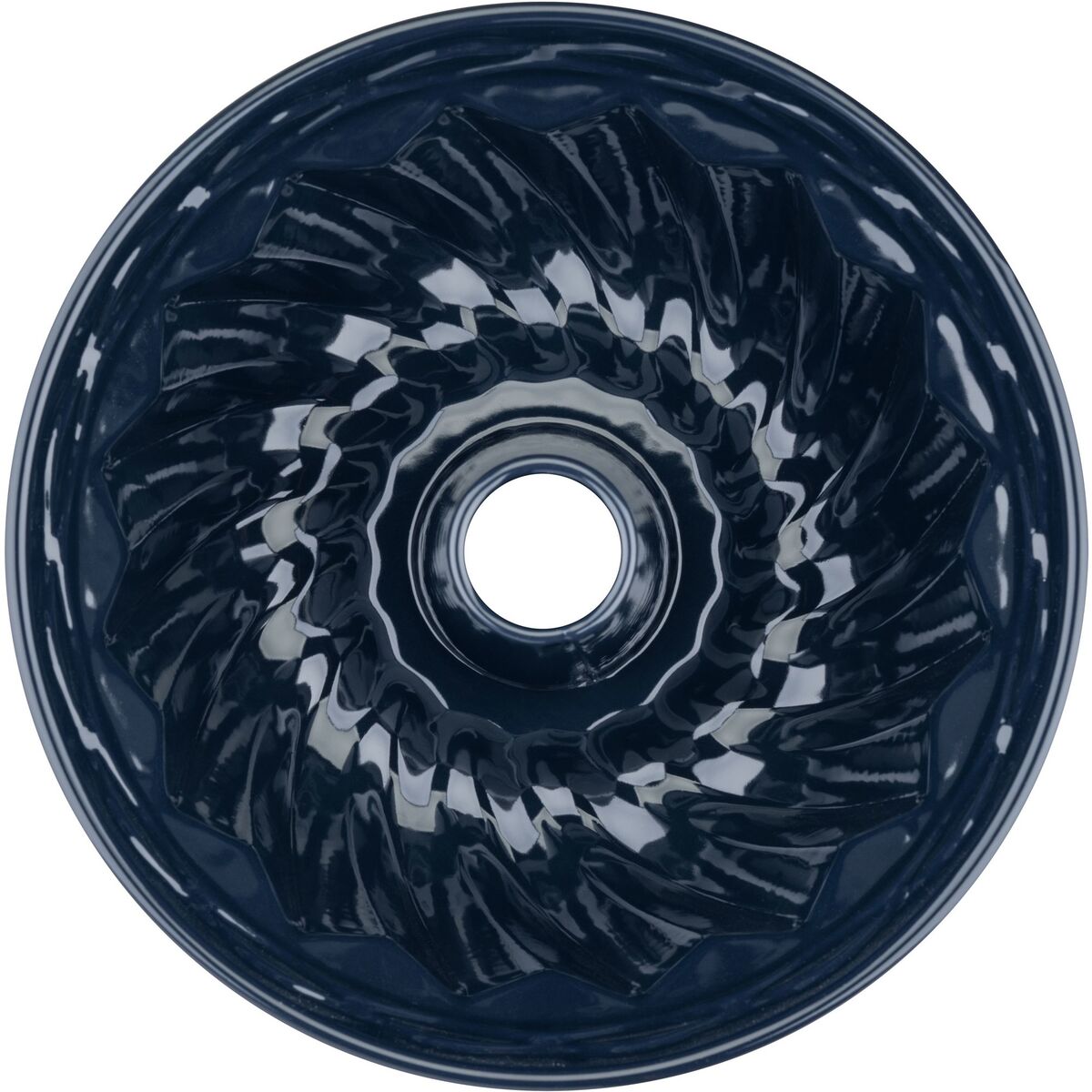 Kakeform 24 cm, emaljert stål