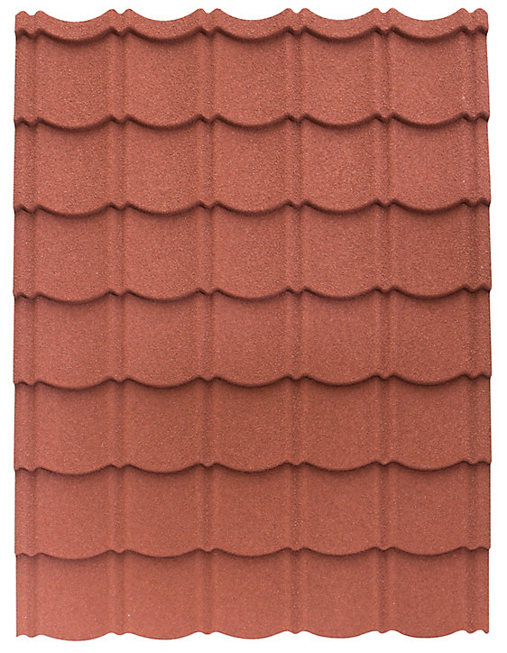 Panneau Easy-Tuile rouge - 113,5 x 86 cm