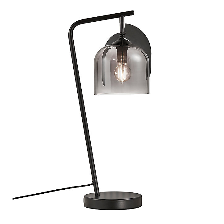 Lampe de table Boshi E14 IP20 40W Ø14,5cm Nordlux noir
