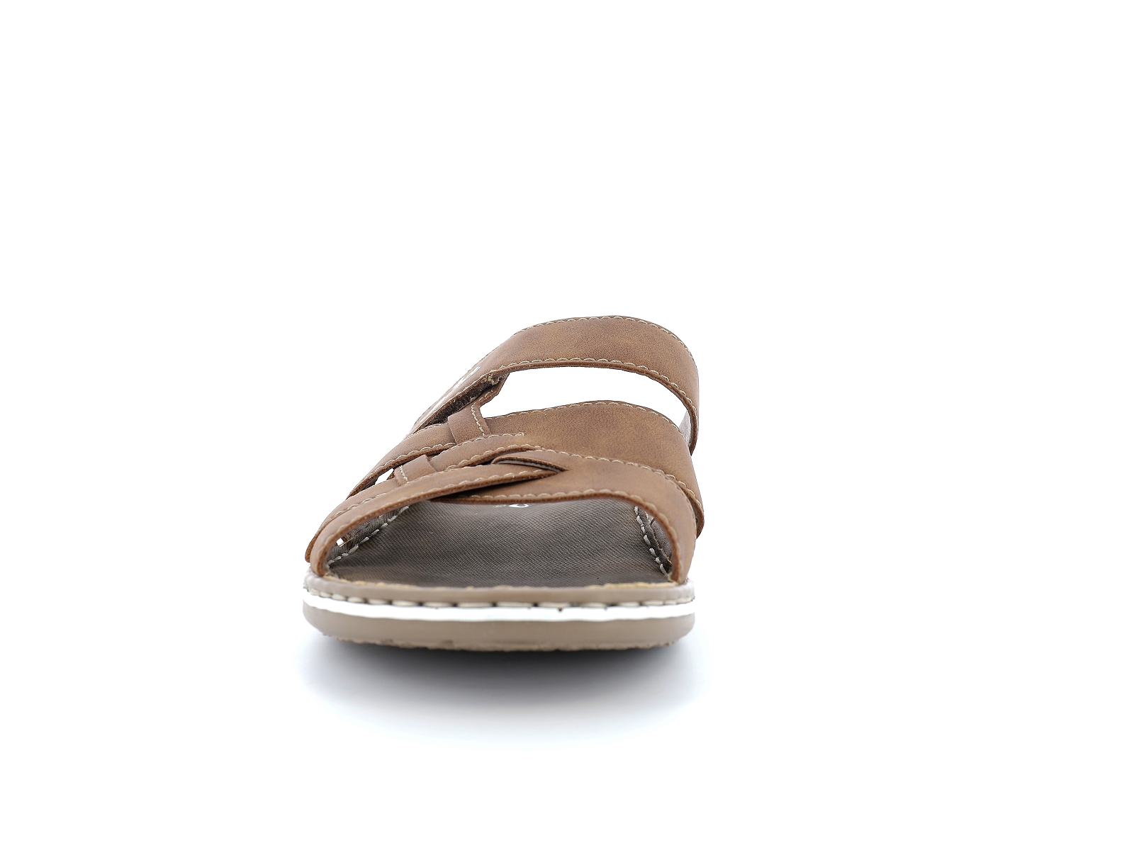 Rieker-21073 Synthétique Marron Foncé