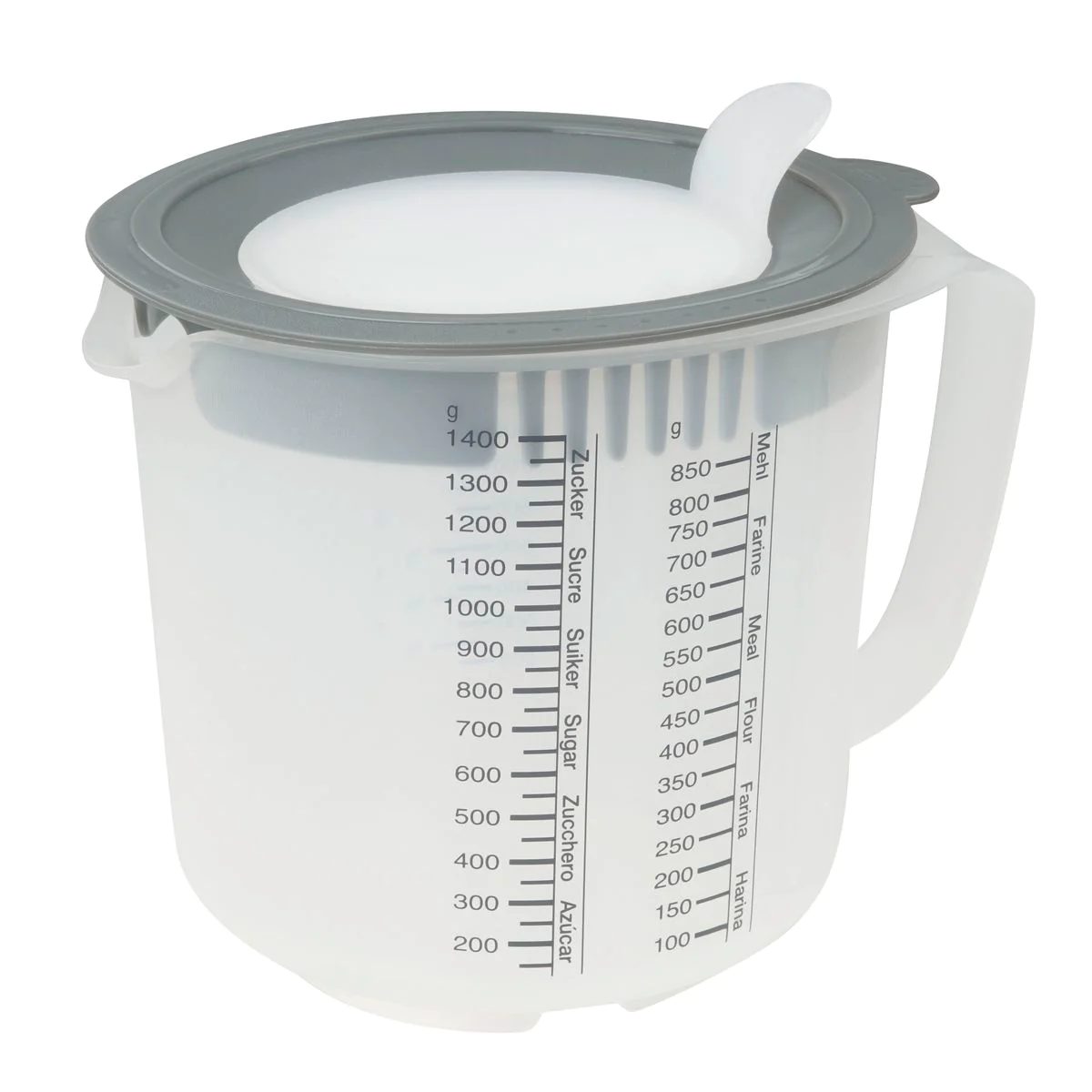 Verre mélangeur et doseur en plastique de 1,4 litre Dr. Oetker