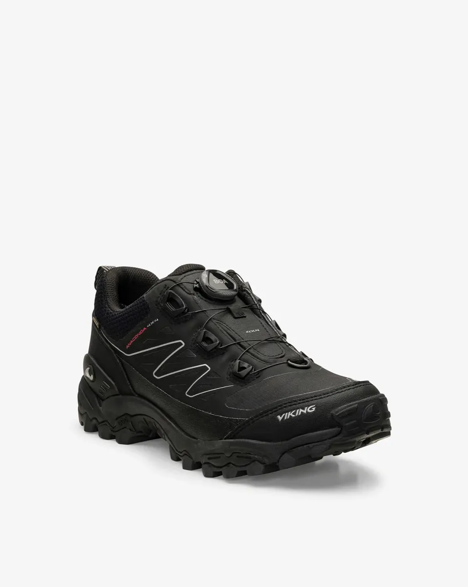Viking Footwear Anaconda 4x4 Low Gtx Boa Black/Orange