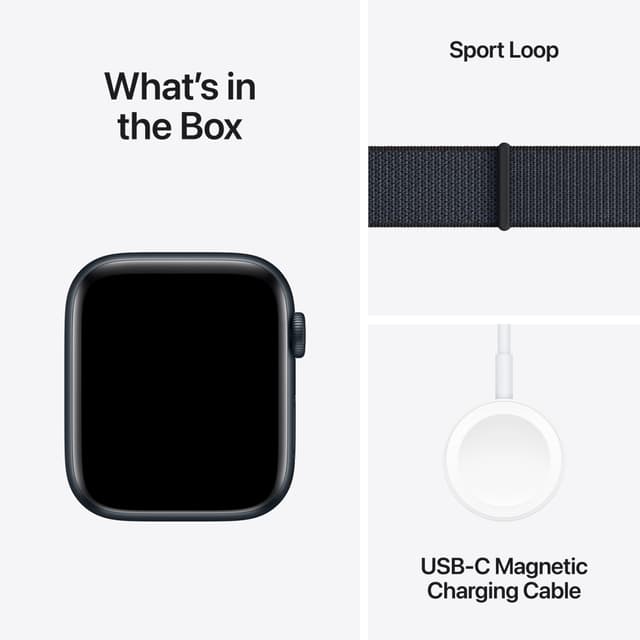 Apple Watch SE 2nd Gen 44mm LTE (Midnight Alu/Ink sport loop)