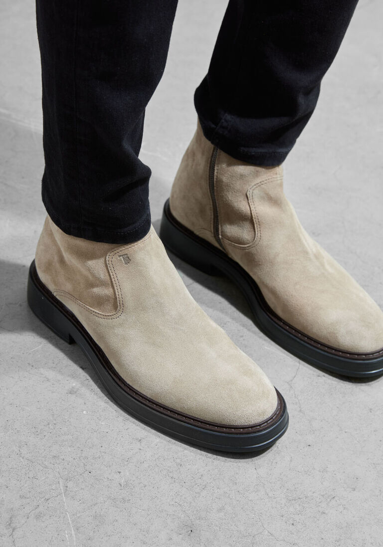 grijze tod's enkelboots xxm61k0hm10