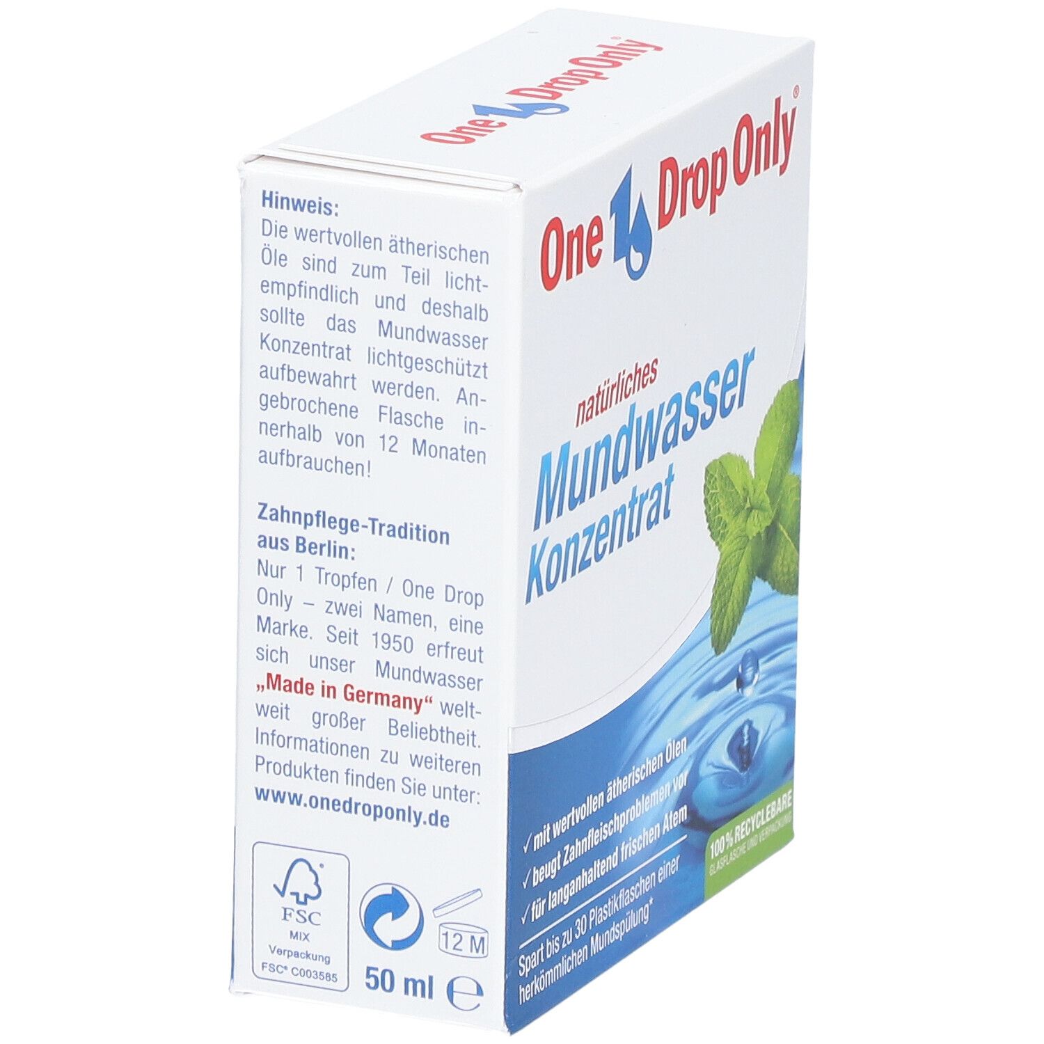 One Drop Only® Mundwasser Konzentrat