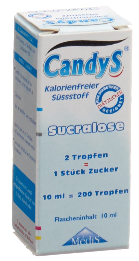 CANDYS Zuckerersatz<br>10 ml, Flasche