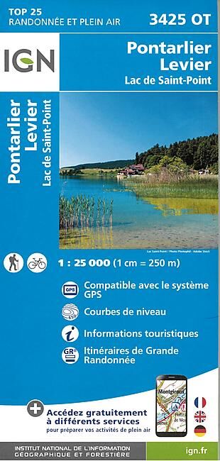 IGN - TOP25 3425OT PONTARLIER 1 25 000