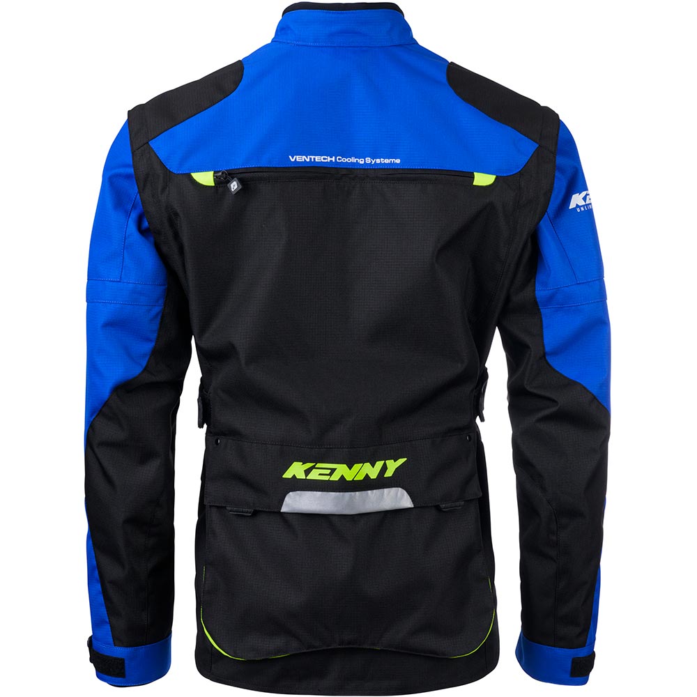 Kenny - Veste Titanium Navy / Noir / Jaune fluo