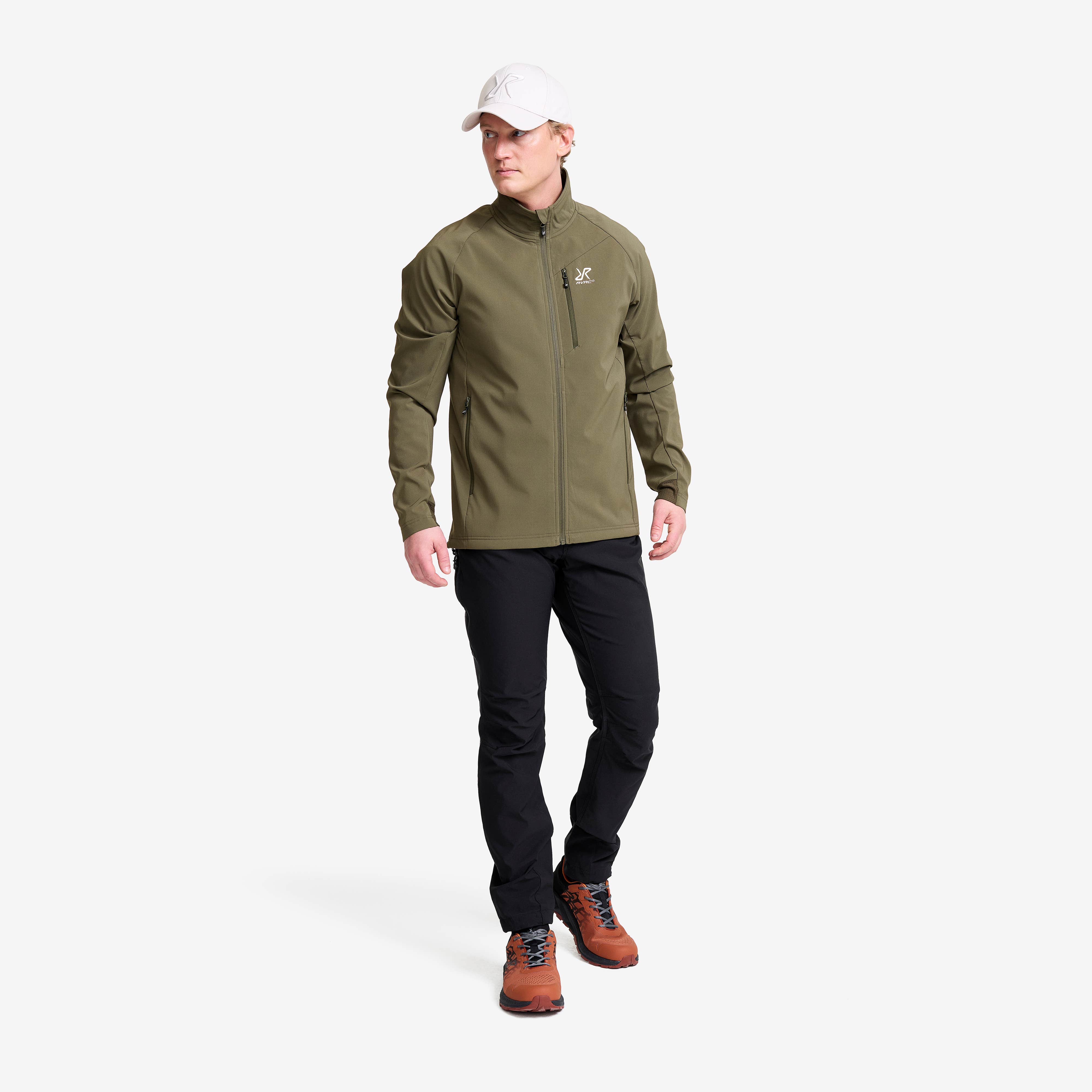 Exciter Light Softshell Jacket Herre Grape Leaf