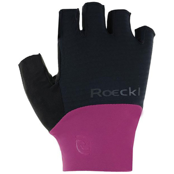 Roeckl Brixen Fahrradhandschuhe Kurz Black / Posh Pink Damen