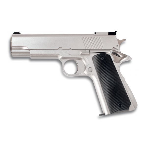 Hfc 63 Pvc Corpo Gás Airsoft Pistola M/s - 208 Fps Cor Branco 35102