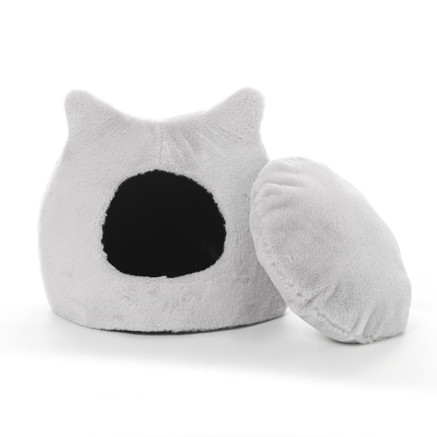 Iglu antiestresse Leeby Grey para gatos