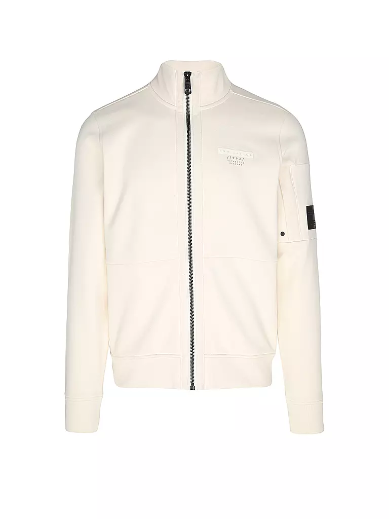 TOM TAILOR Sweatjacke  creme
