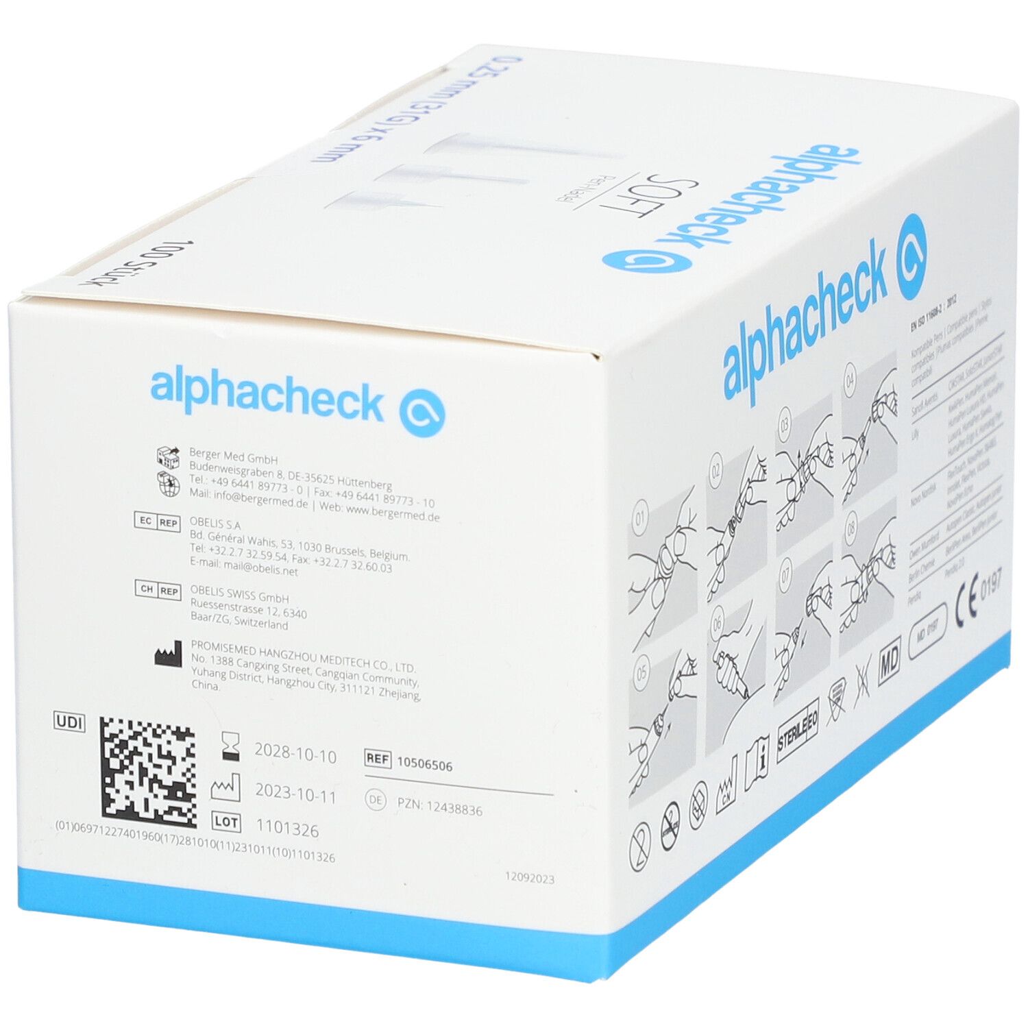 alphacheck soft Pen-Nadeln - Komfortable und sichere Injektion