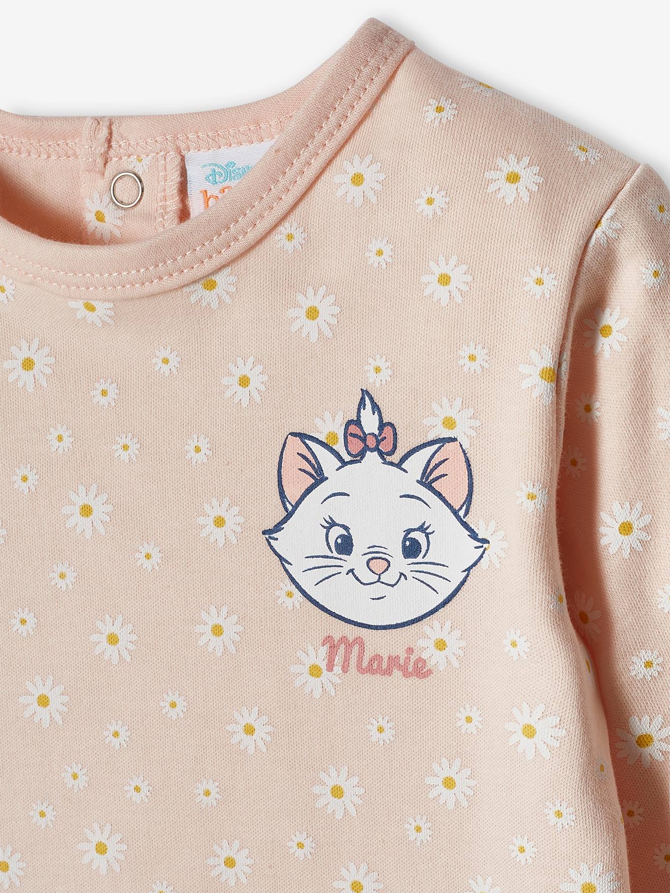 Pijama infantil DS® Marie de Os Aristogatos, rosa claro