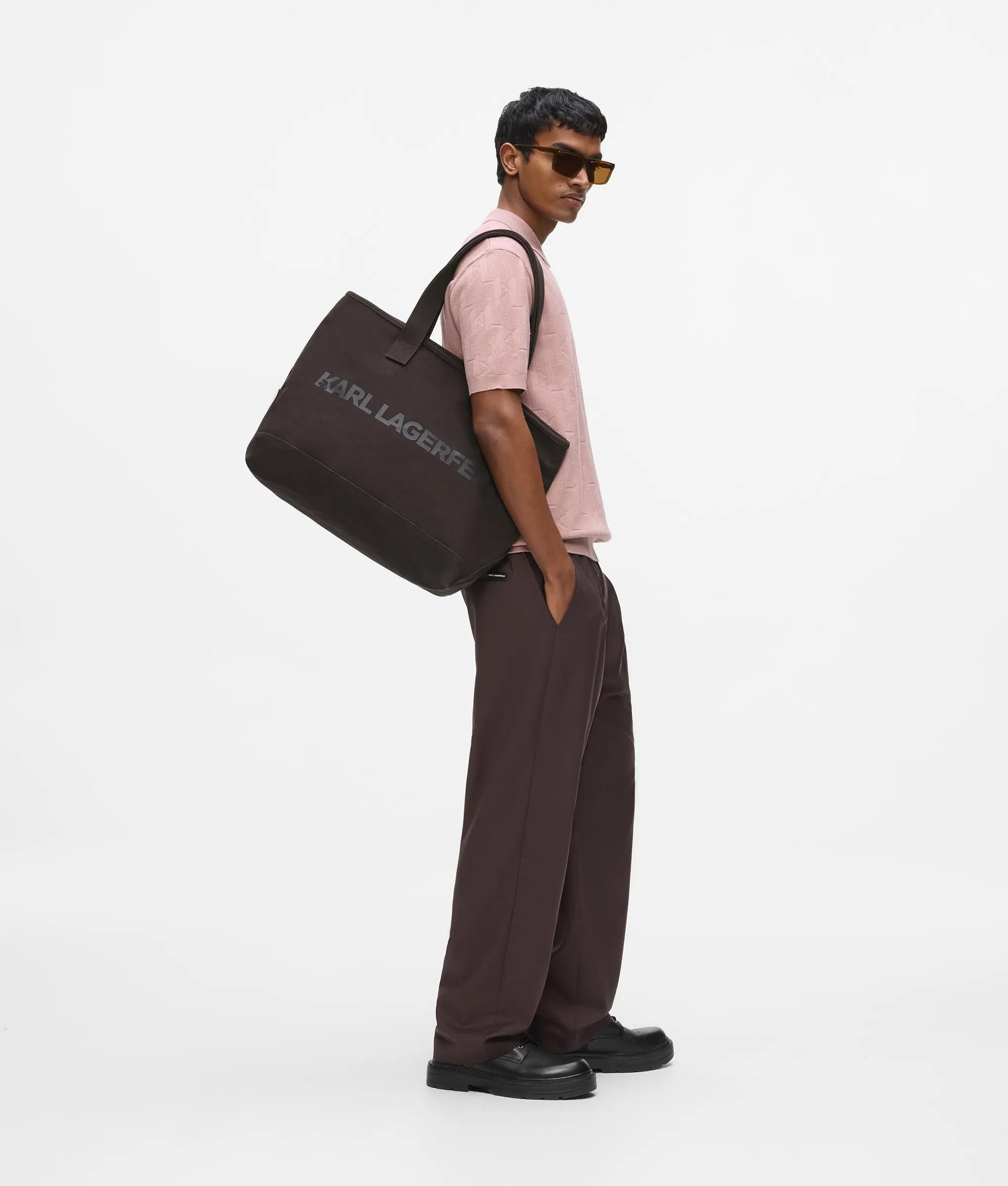 Extra grote draagtas tas met logo