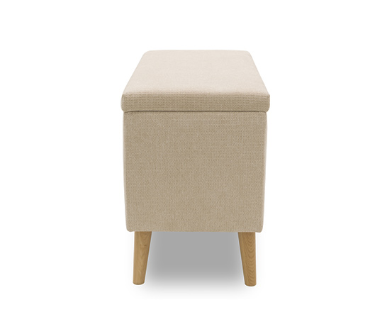 Hocker mit Staufach