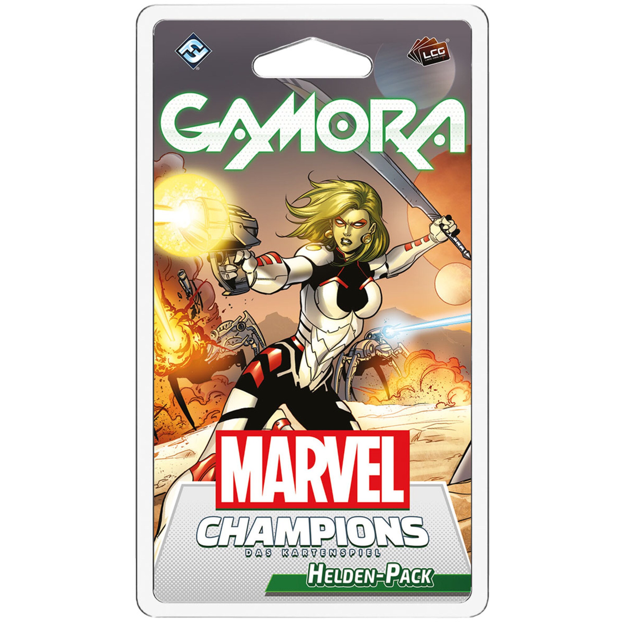 Asmodee Kartenspiel Marvel Champions: Das Kartenspiel - Gamora