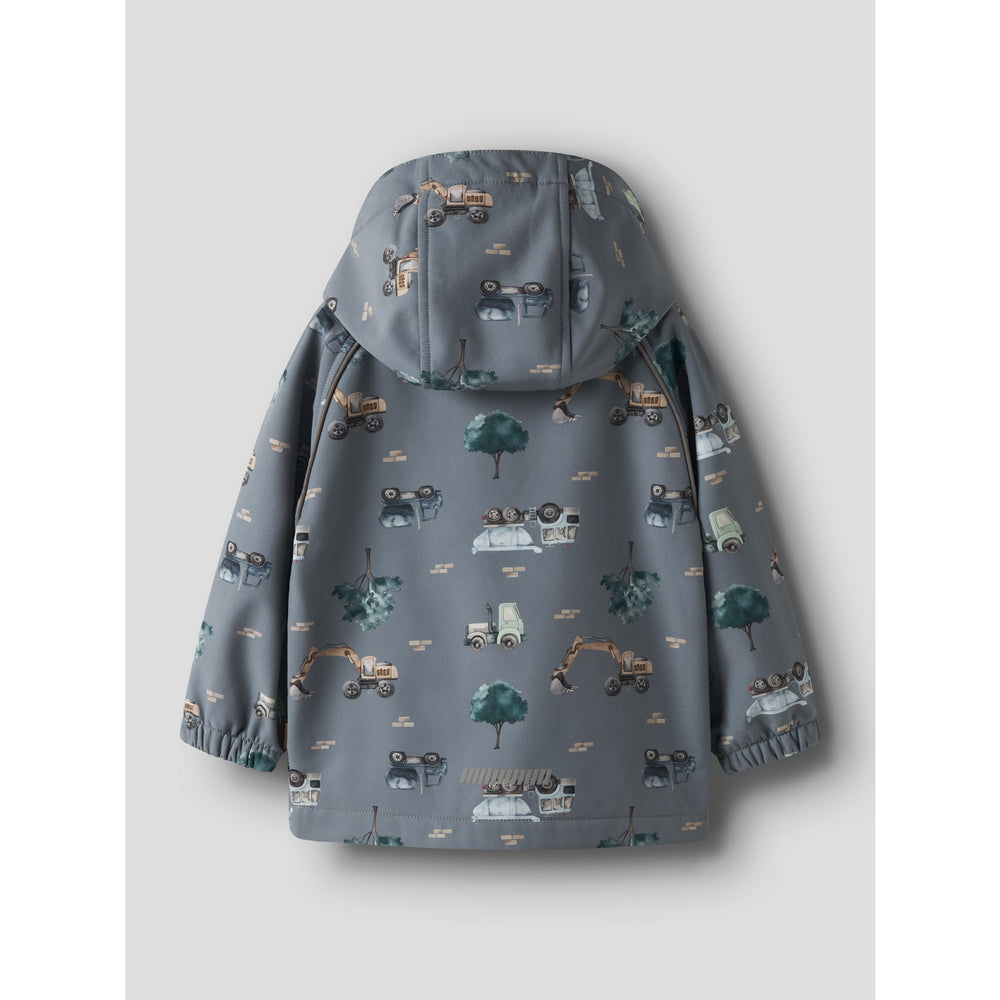 Køb Name It Flint Stone Work Truck Nmmalfa08 Softshell Jakke Aop 1Fo