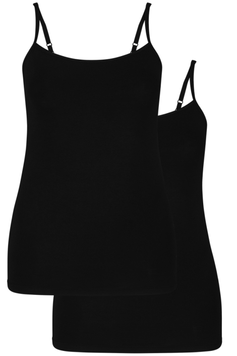 Bamboo basics zwarte dames top